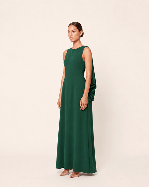 EMERALD DRAPE BACK