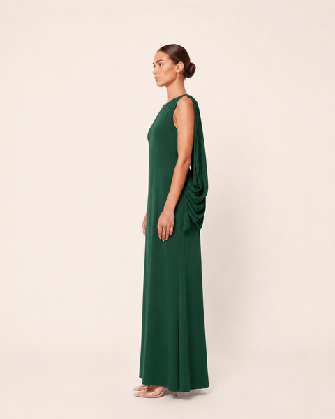EMERALD DRAPE BACK