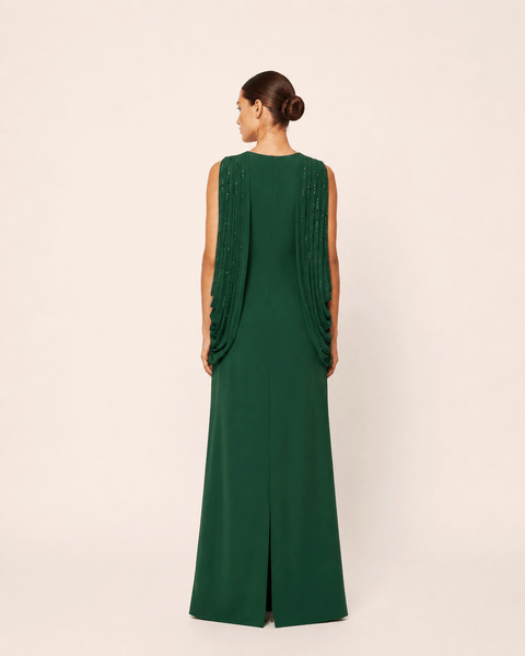 EMERALD DRAPE BACK