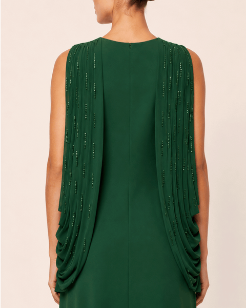 EMERALD DRAPE BACK
