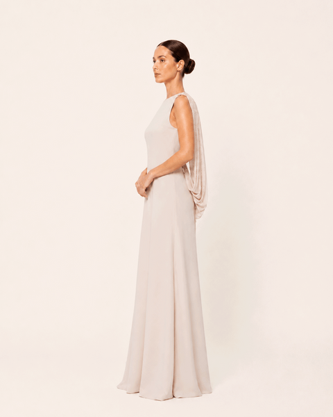 PEARL DRAPE BACK