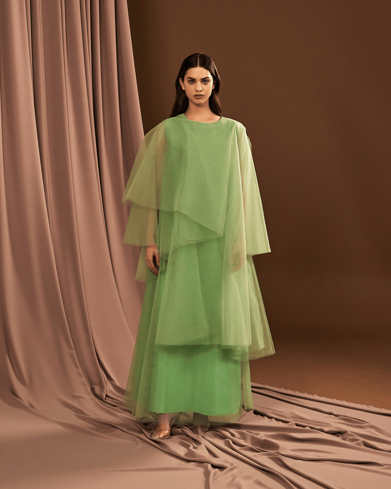 green overlay dress Hunter Green Floral Lace Overlay Dress 8