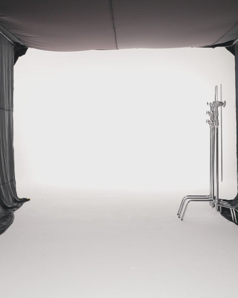 PINK MULTI-PANEL TAFFETA FULL SLEEVED FLARED DRESS