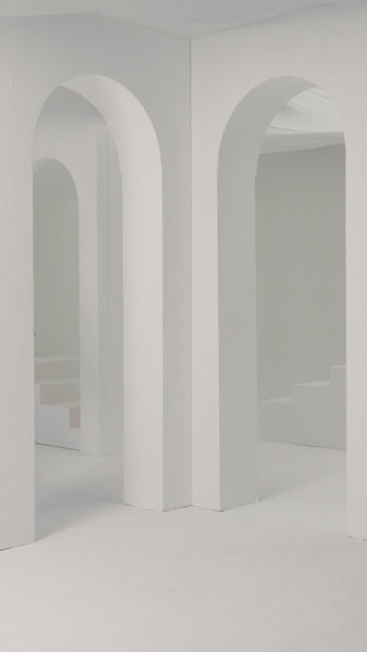 SOFT TULLE PRINTED DRESS WITH ATTACHED CAPE