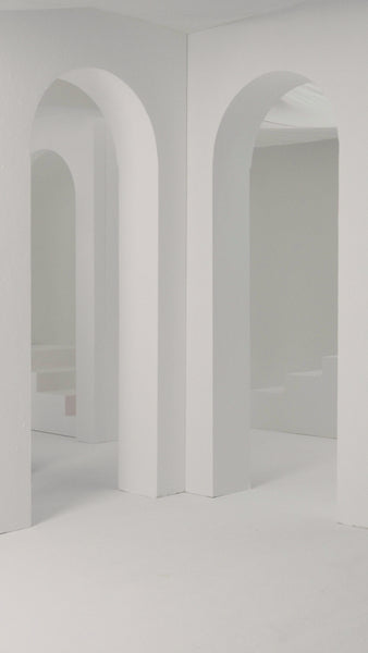 BURGUNDY CREPE LOOSE-FIT HAND EMBROIDERED DRESS