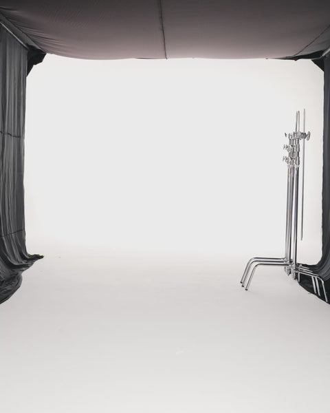 BLUE VELVET AND SATIN ONE SHOULDER TRAIL DRESS